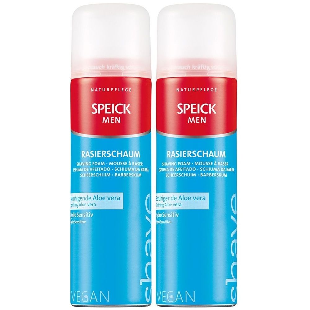 Speick Men Rasierschaum 2x200 ml Schüttelmixtur