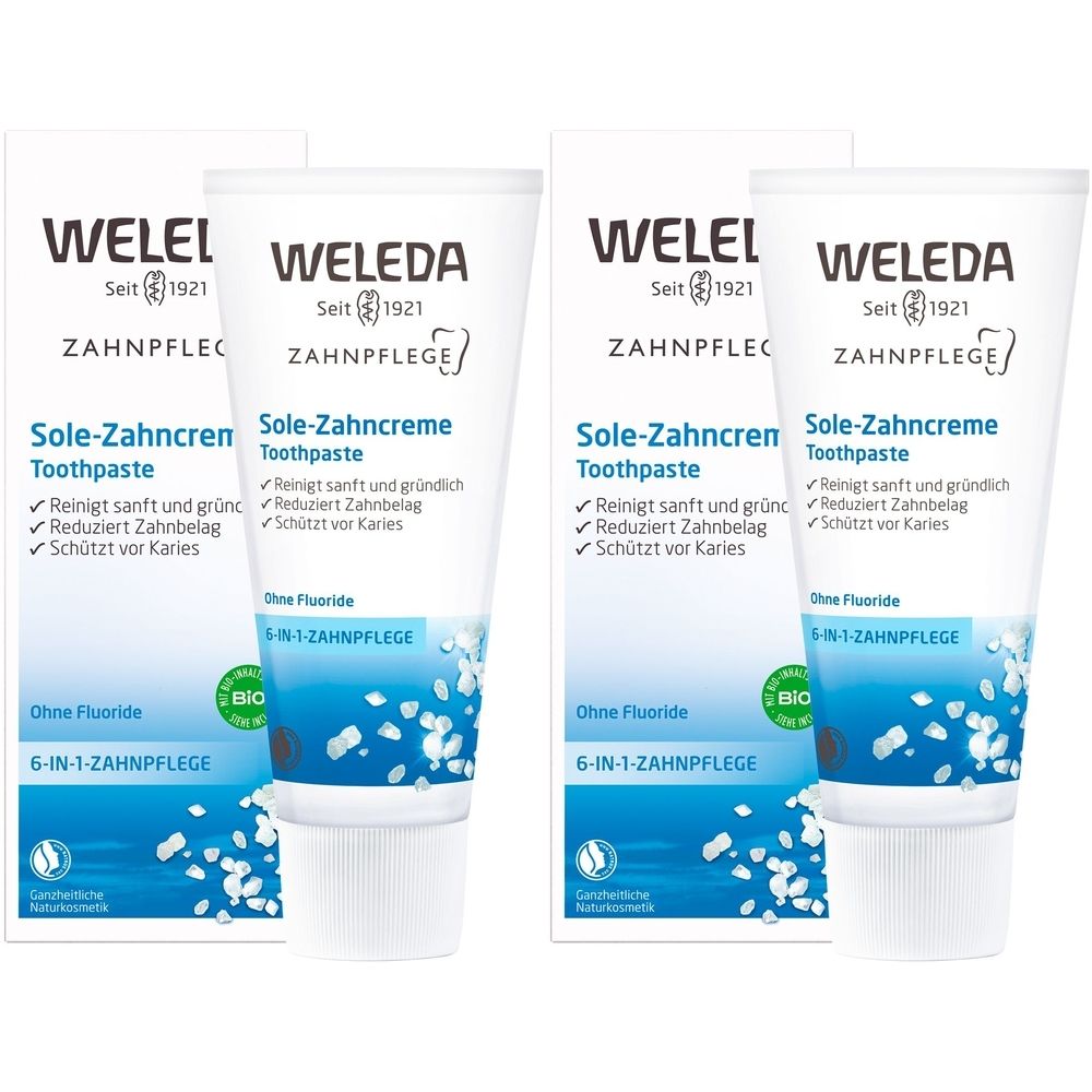 Weleda Sole-Zahncreme 2x75 ml Creme