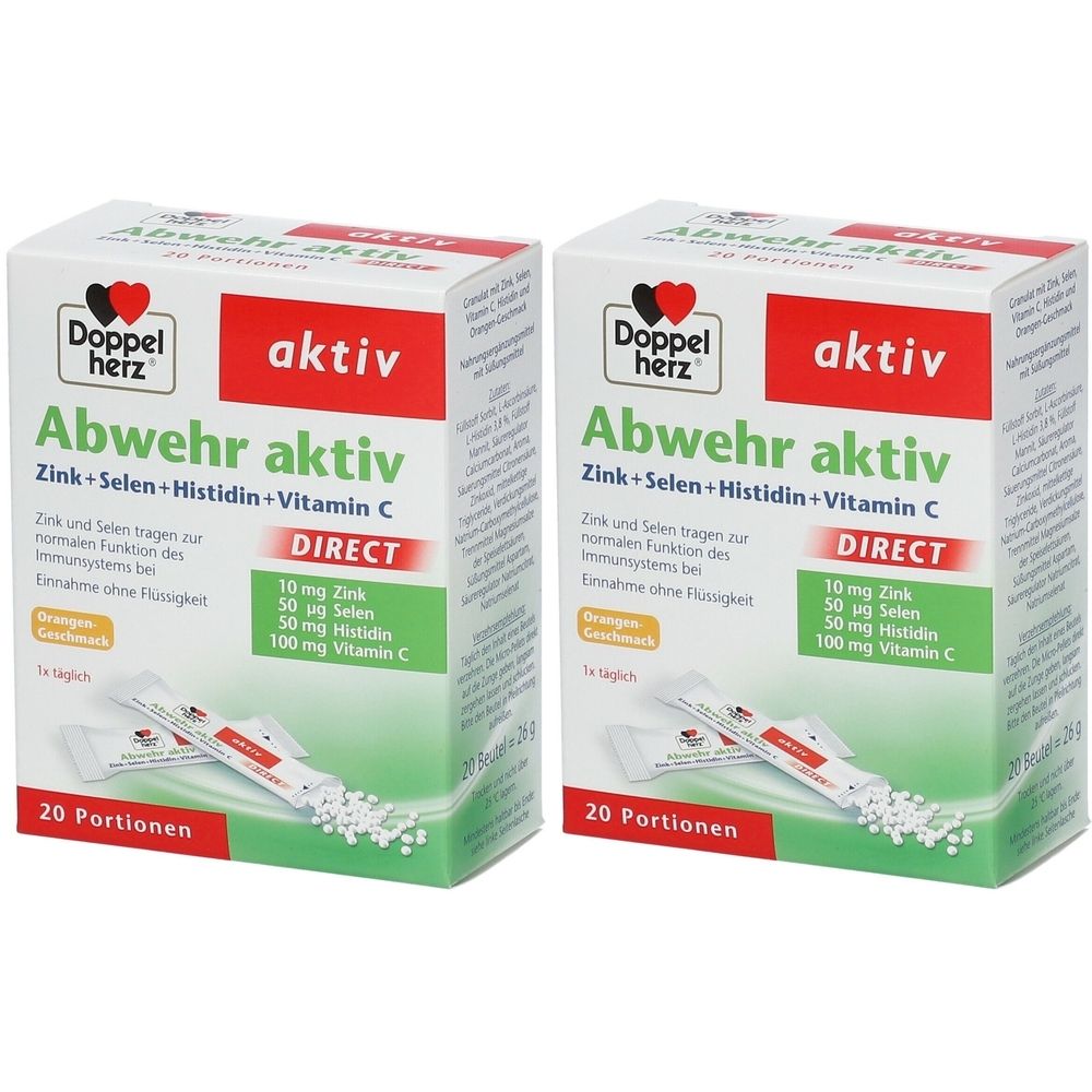 Doppelherz Abwehr aktiv Direkt 2x20 g Granulat
