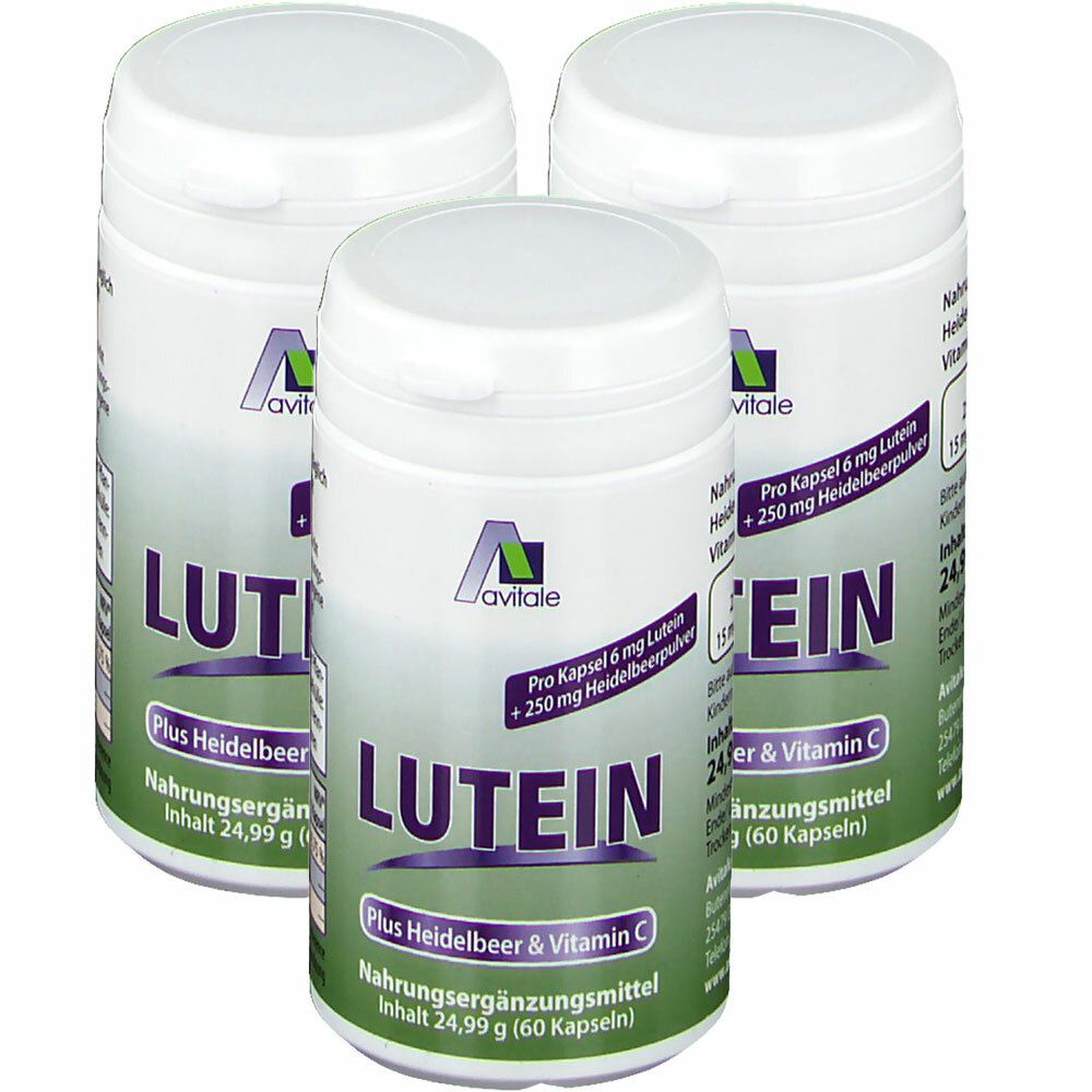 Avitale Lutein 6 mg+ Myrtille