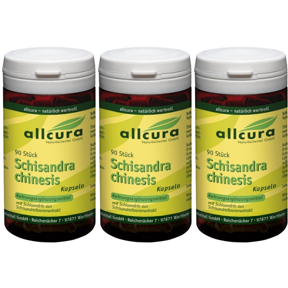 allcura Schisandra chinensis 3x90 St Kapseln
