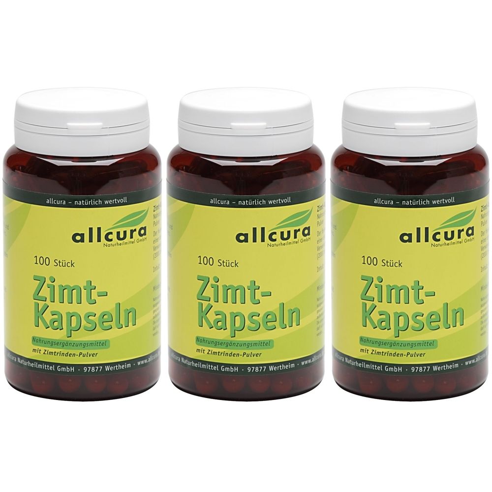 allcura Zimt 3x100 St Kapseln