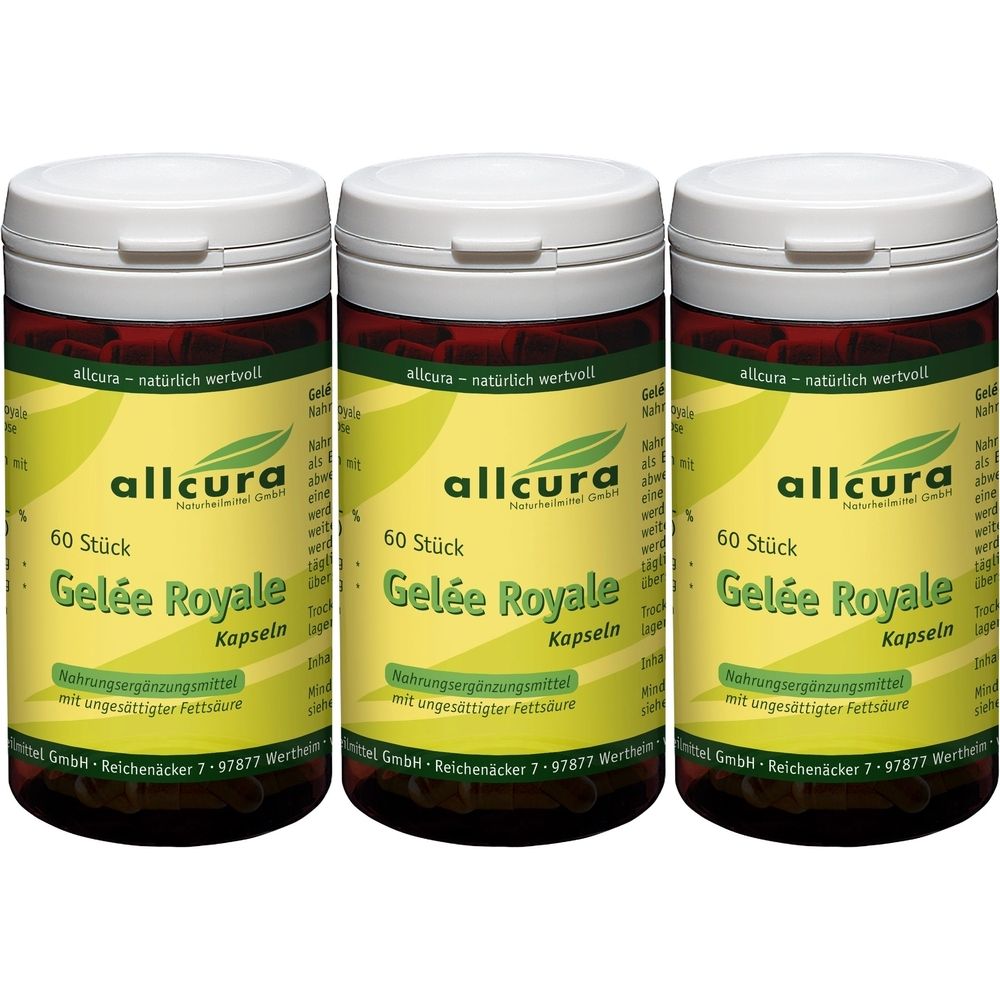 allcura Gelee Royale 3x60 g Gel