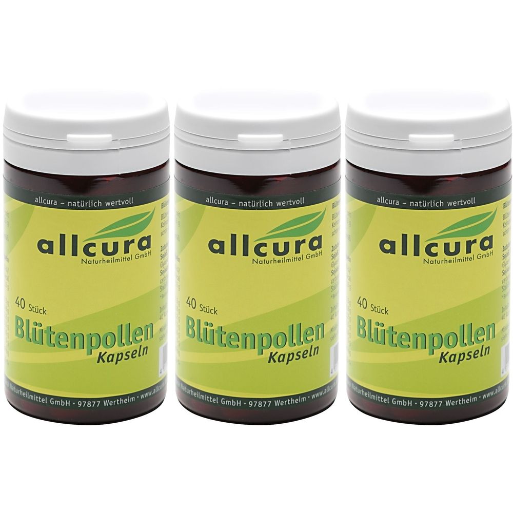 allcura Blütenpollen 3x40 St Kapseln