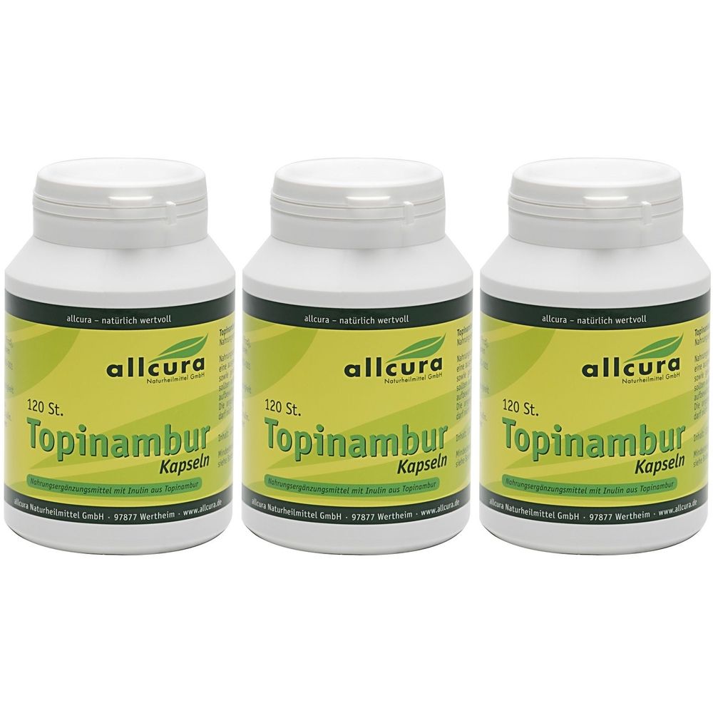 allcura Bio Topinambur 3x120 St Kapseln