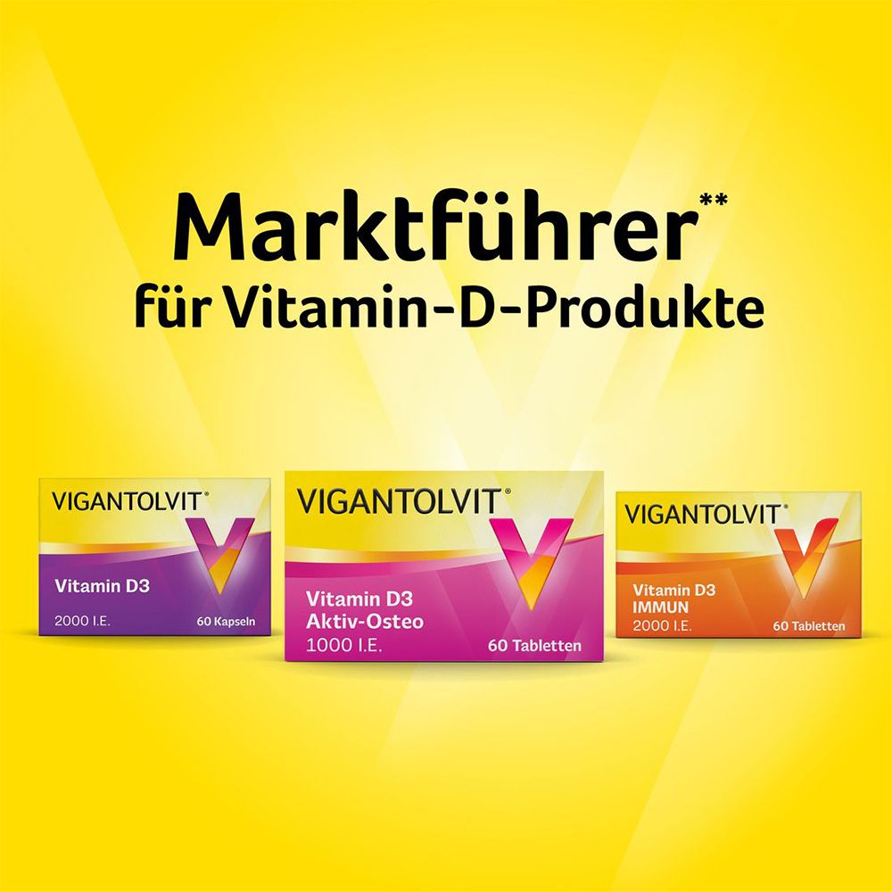 VIGANTOLVIT® Vitamin D3 2000 I.E. - 15 % Rabatt sichern mit vigantolvit15