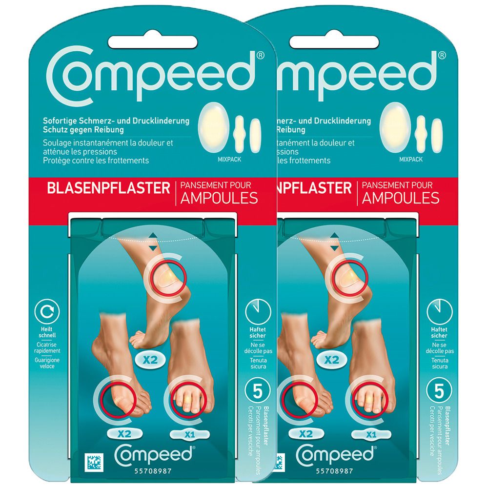Compeed® Blasenpflaster Mixpack Doppelpack