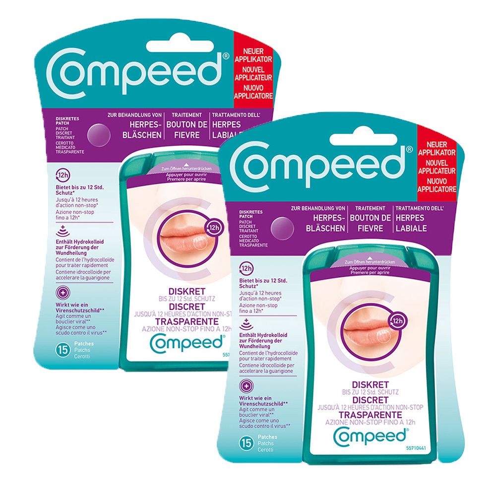 Compeed® Herpesbläschen Patch Doppelpack