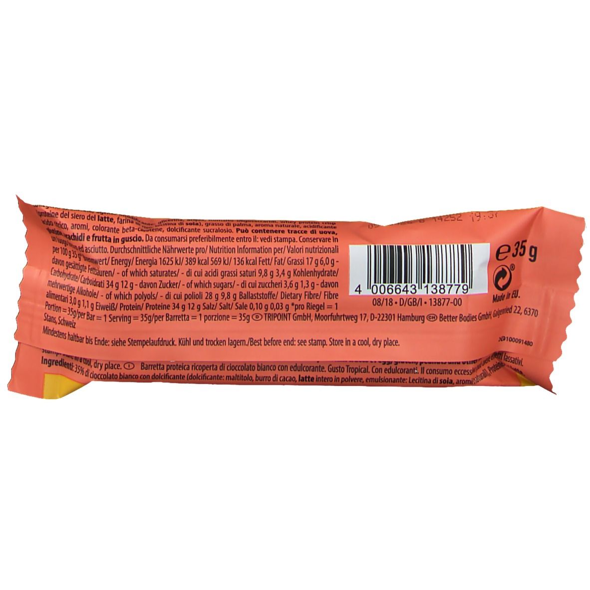 Multipower Protein Delight, white Chocolate Tropical