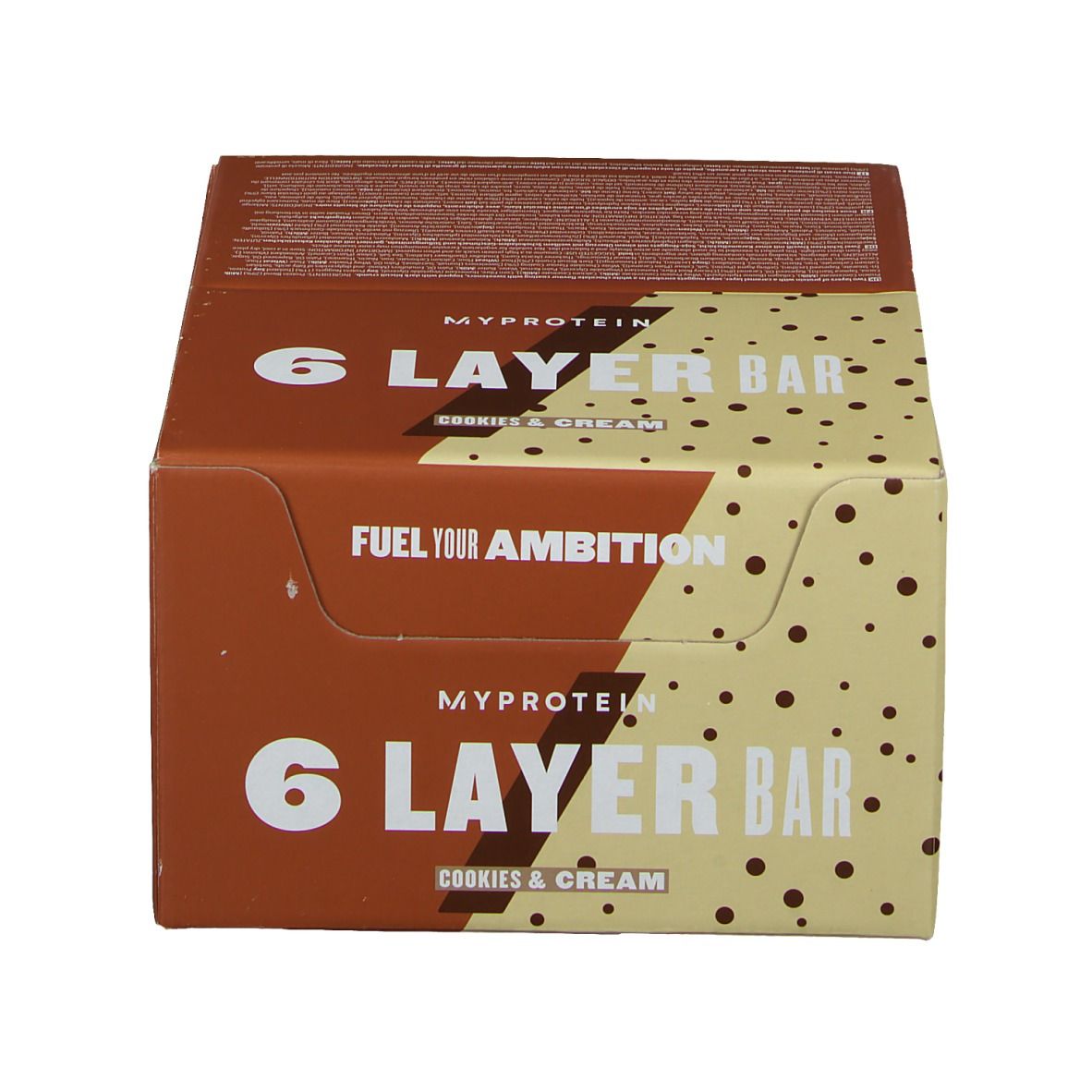 Myprotein 6 Layer Bar Cookies und Cream