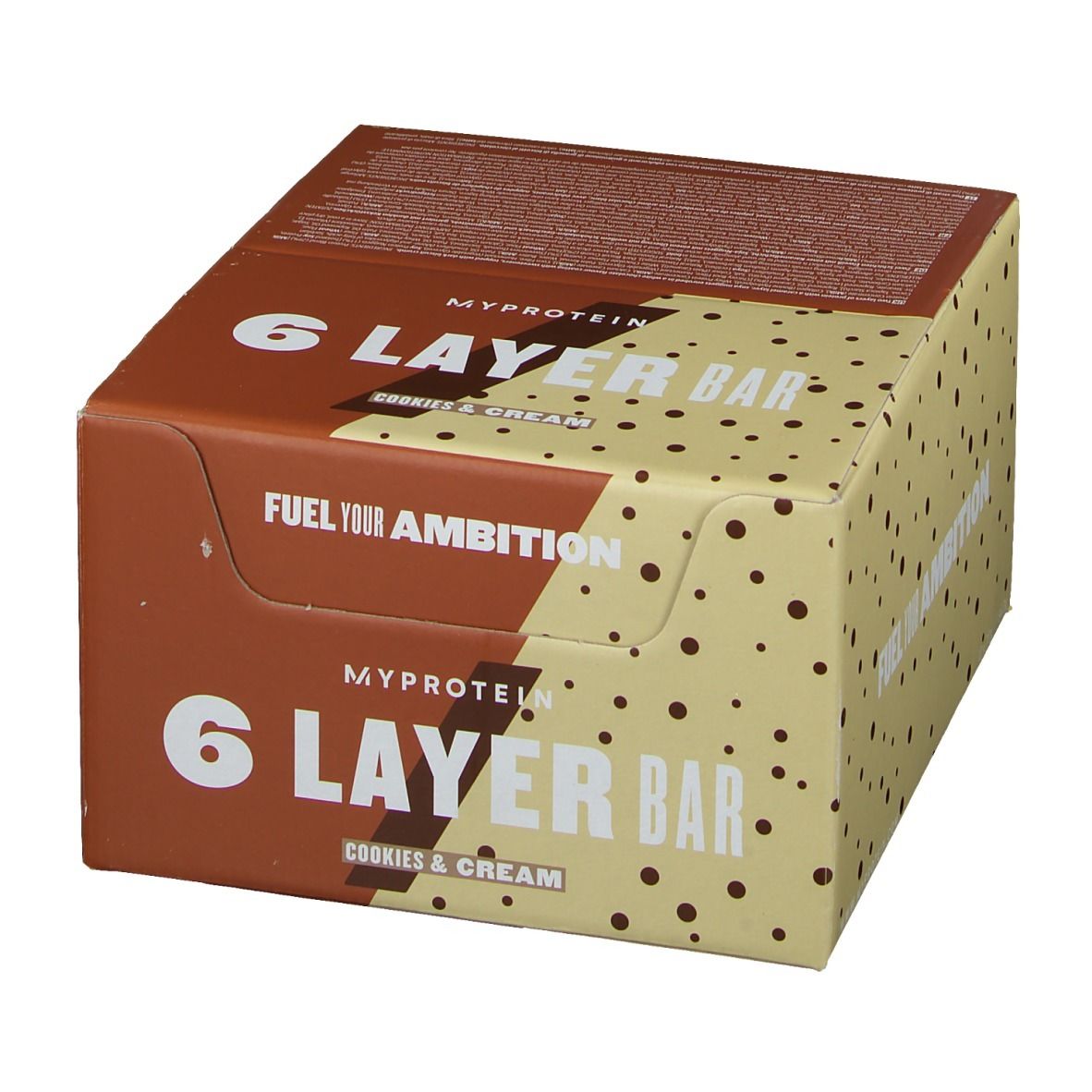 Myprotein 6 Layer Bar Cookies und Cream