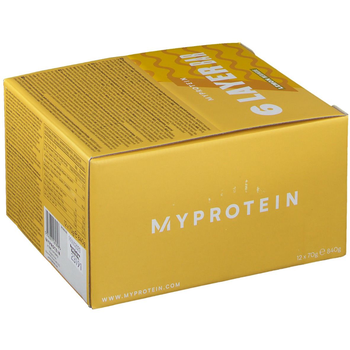 Myprotein 6 Layer Bar Lemon Meringue