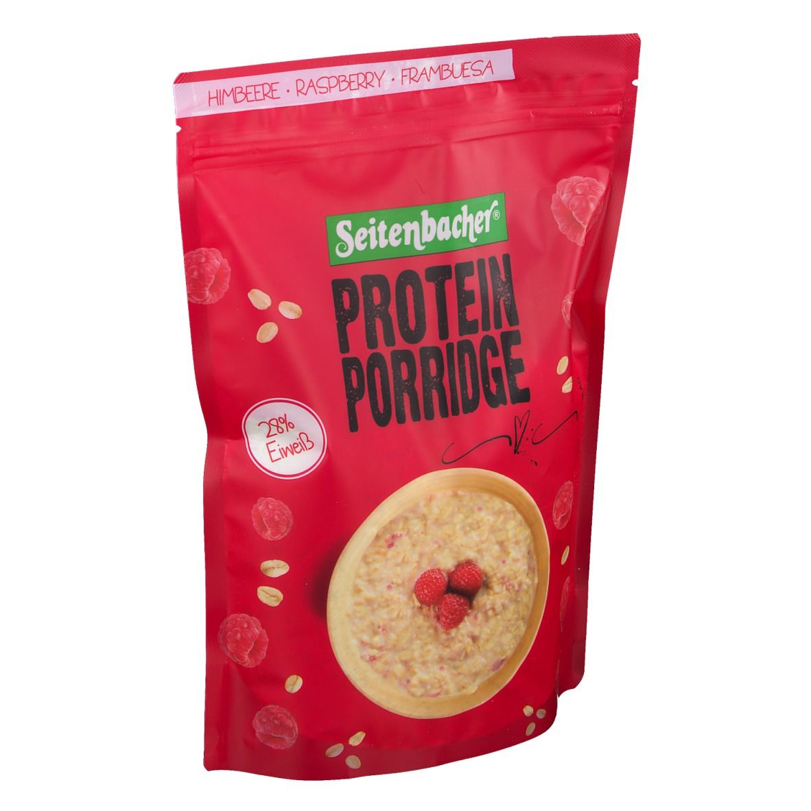 Seitenbacher Protein Porridge Himbeer, 500g 500 g Pulver