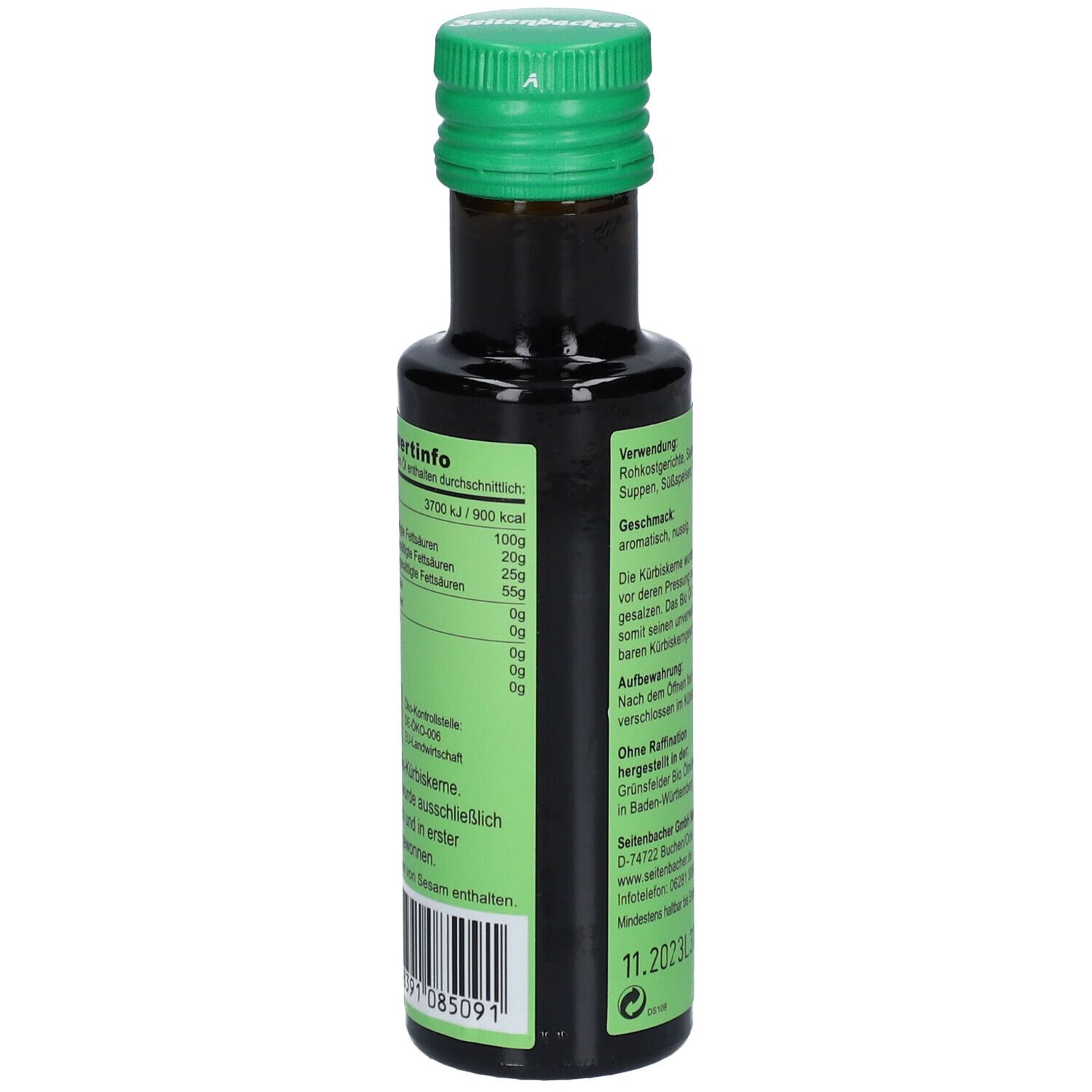Seitenbacher® Bio Kürbiskernöl