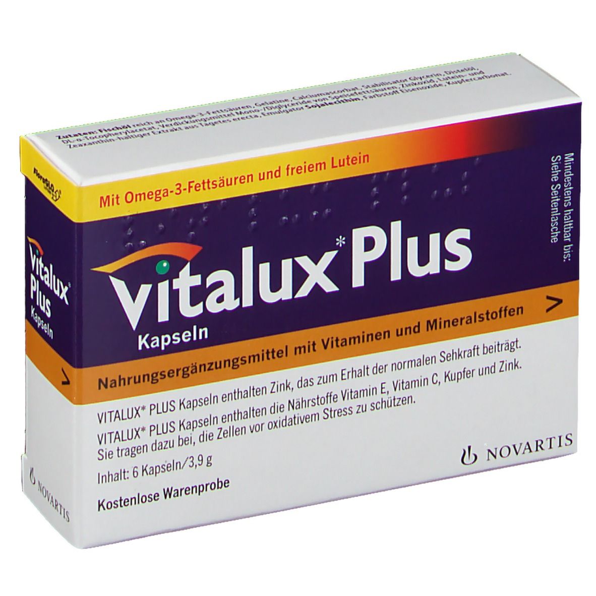 B. Vitalux Warenprobe 6 Kapseln