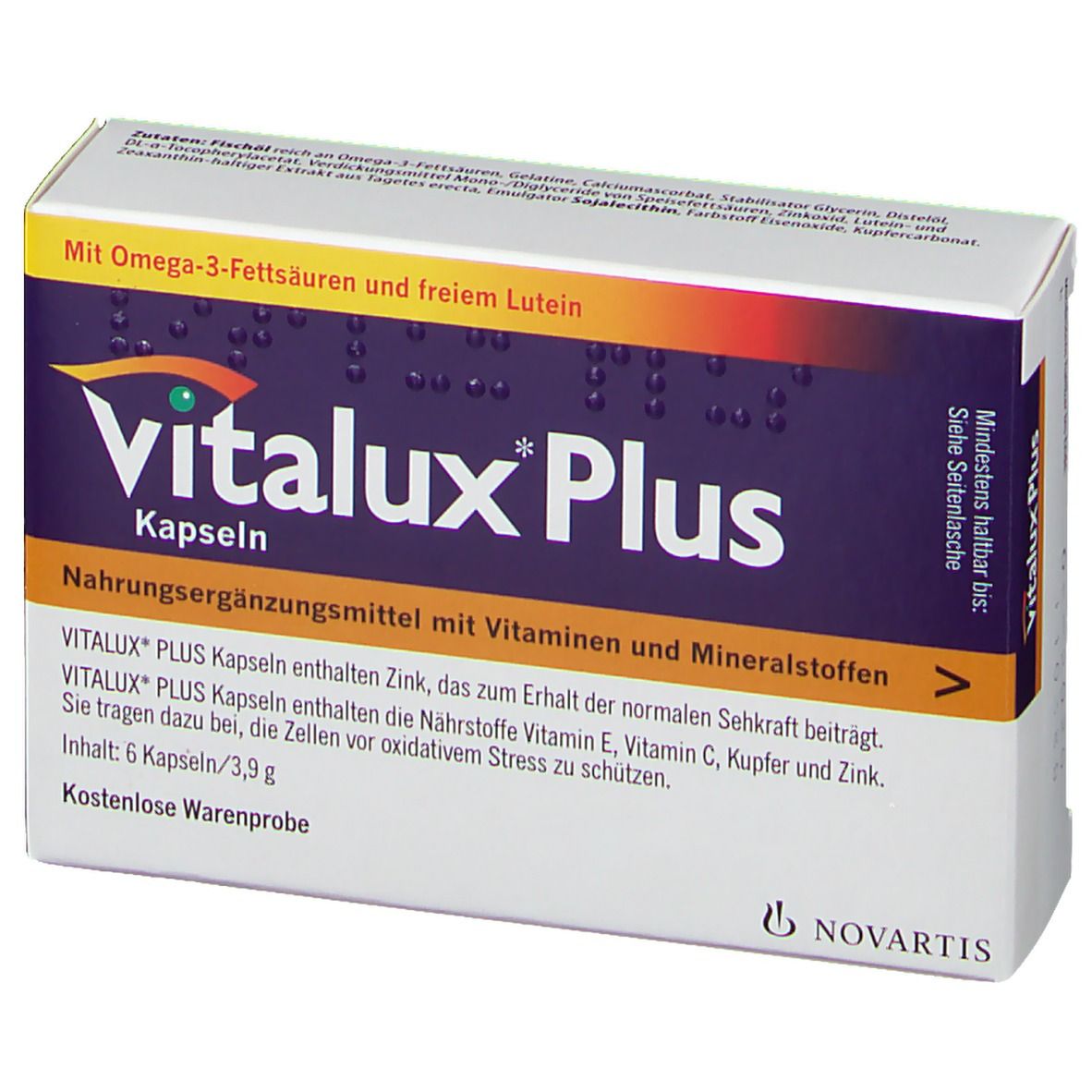 B. Vitalux Warenprobe 6 Kapseln