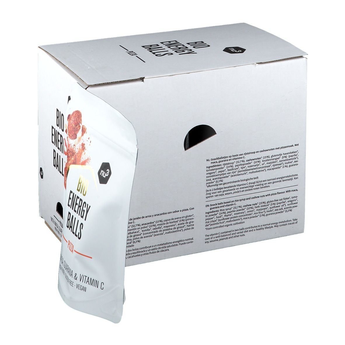 nu3 Bio Energy Balls Pizza