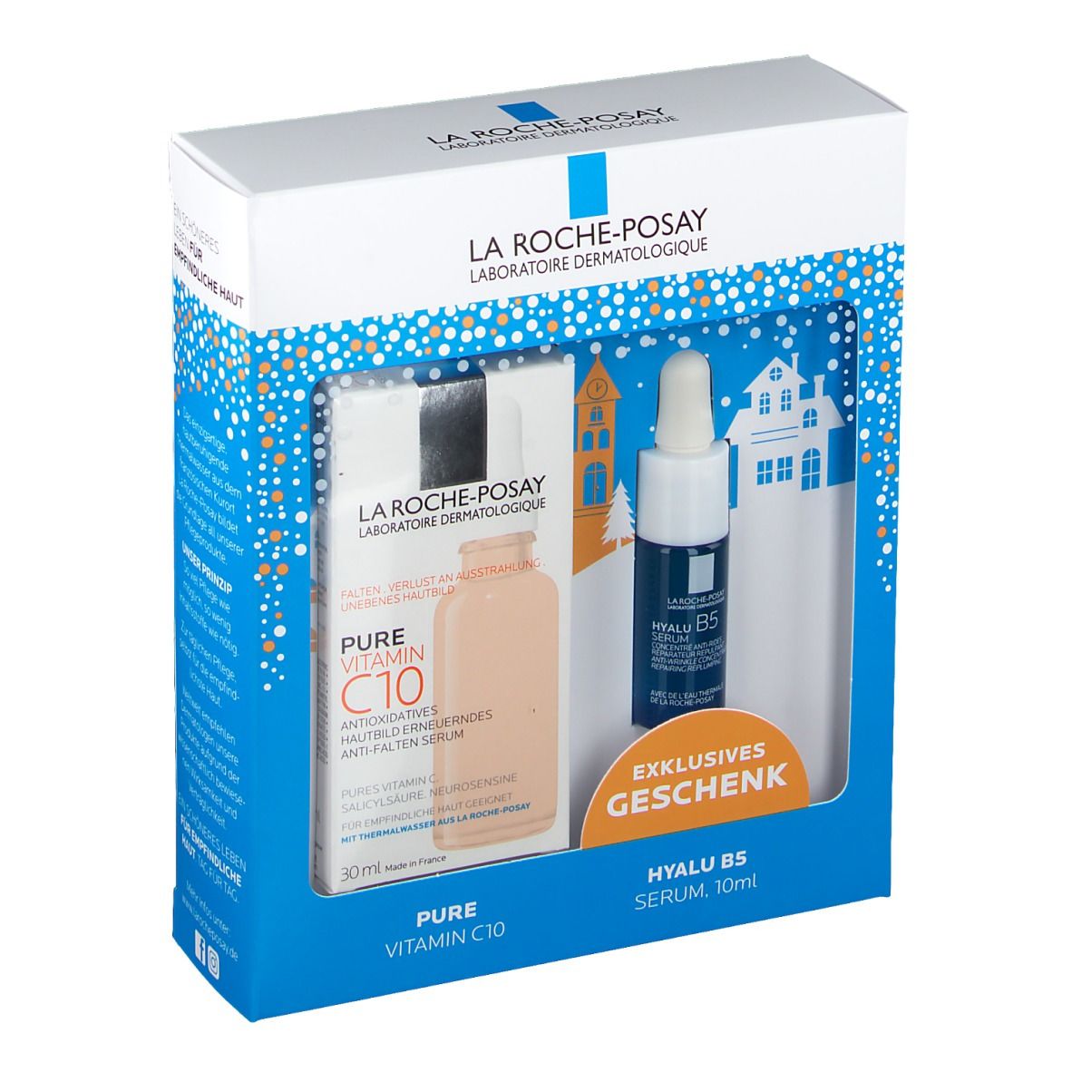 La Roche Posay PURE VITAMIN C10 + HYALU SERUM B15 GRATIS