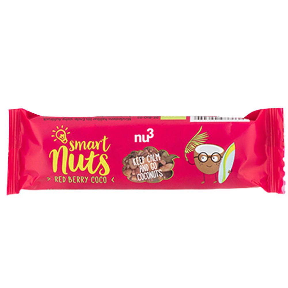 B. nu3 Bio Smart Nuts Red Berry Coco, Riegel 30 g - Shop Apotheke