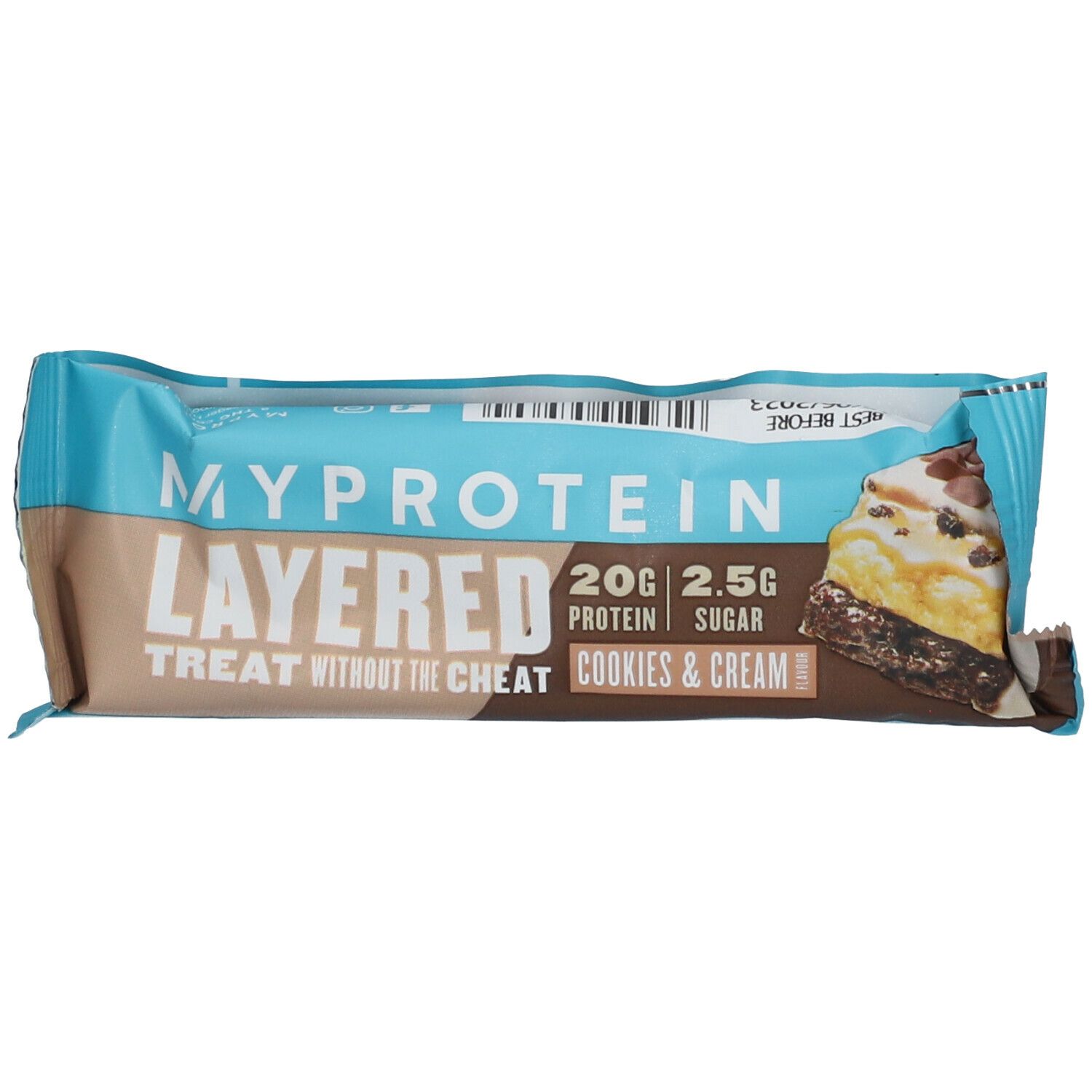 MyProtein 6 Layer Bar Cookies and Cream