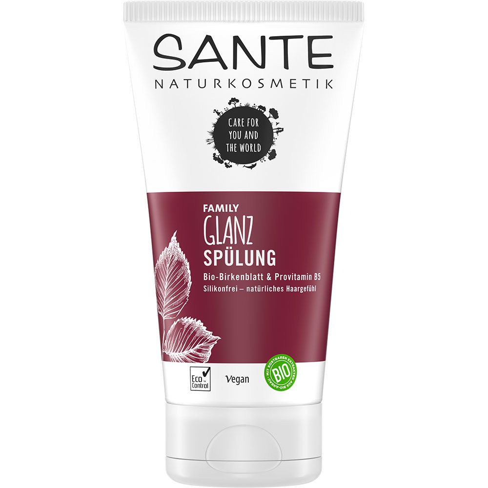 SANTE Naturkosmetik Family  Glanz-Spülung Bio-Birkenblatt & Vitamin B5