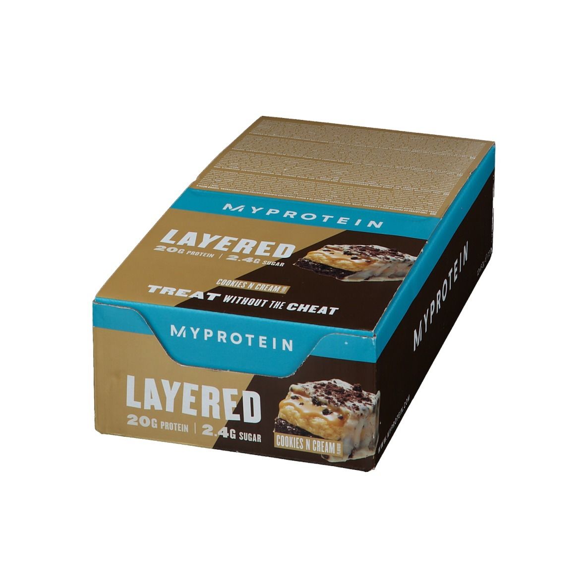 MyProtein Layered Protein Bar Cookies & Cream