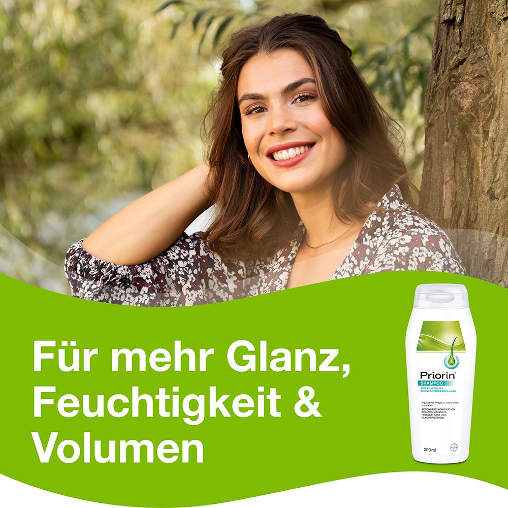 Priorin® Haarpflege-Set: bei hormonell erblich bedingtem Haarausfall bei Frauen