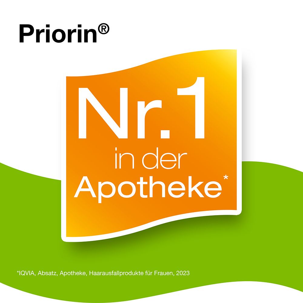 Priorin® Haarpflege-Set: bei hormonell erblich bedingtem Haarausfall bei Frauen