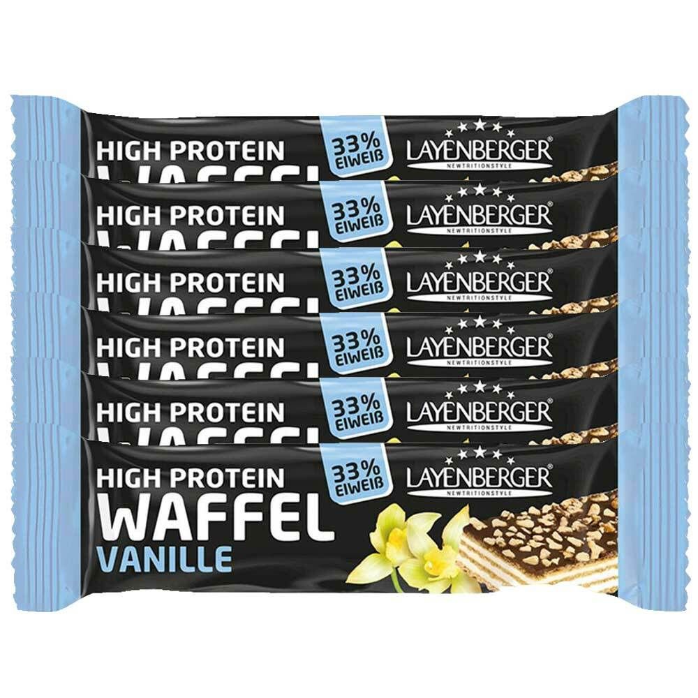 Layenberger® High Protein Waffelriegel Vanille