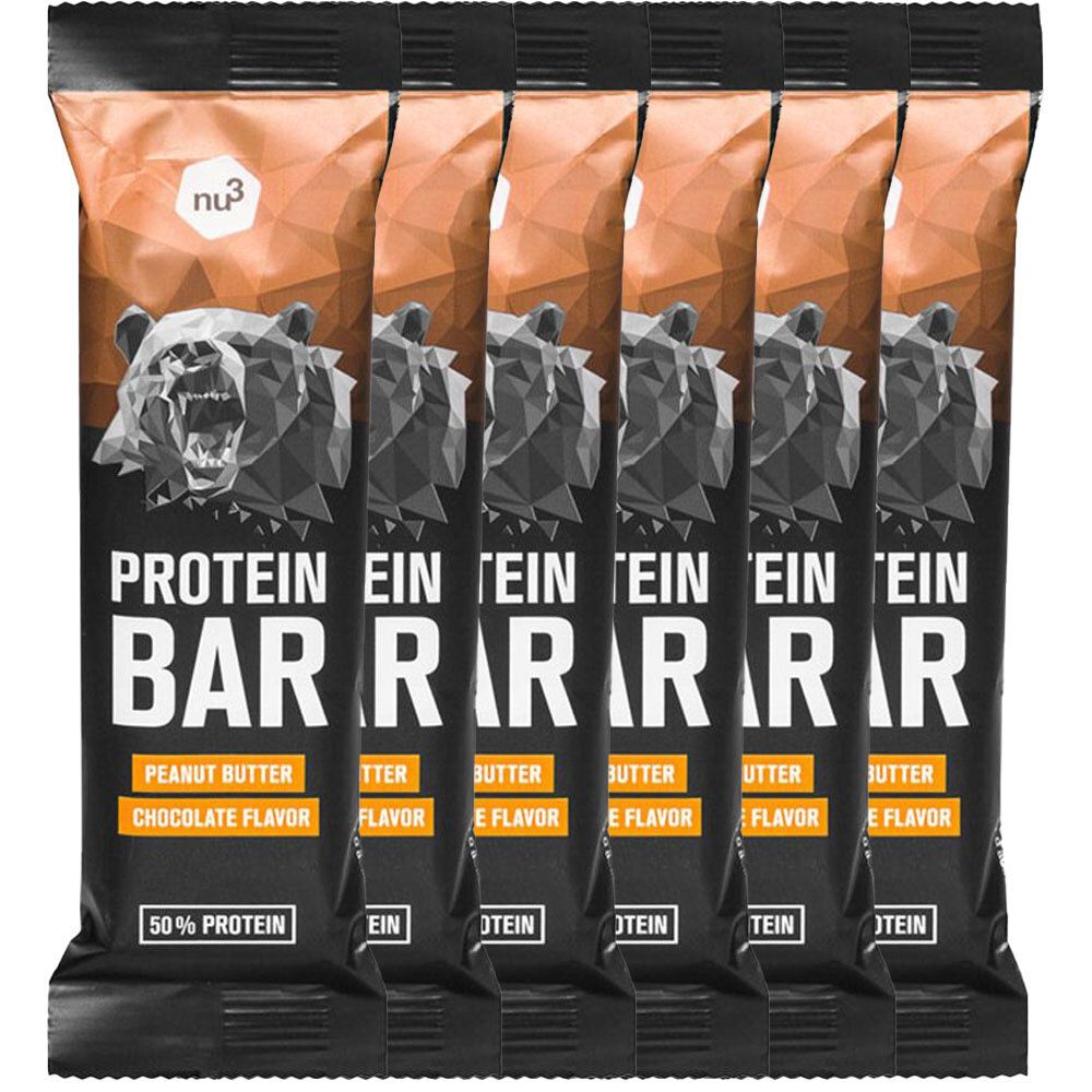 nu3 Protein Bar 50 %, Peanut Butter-Chocolate