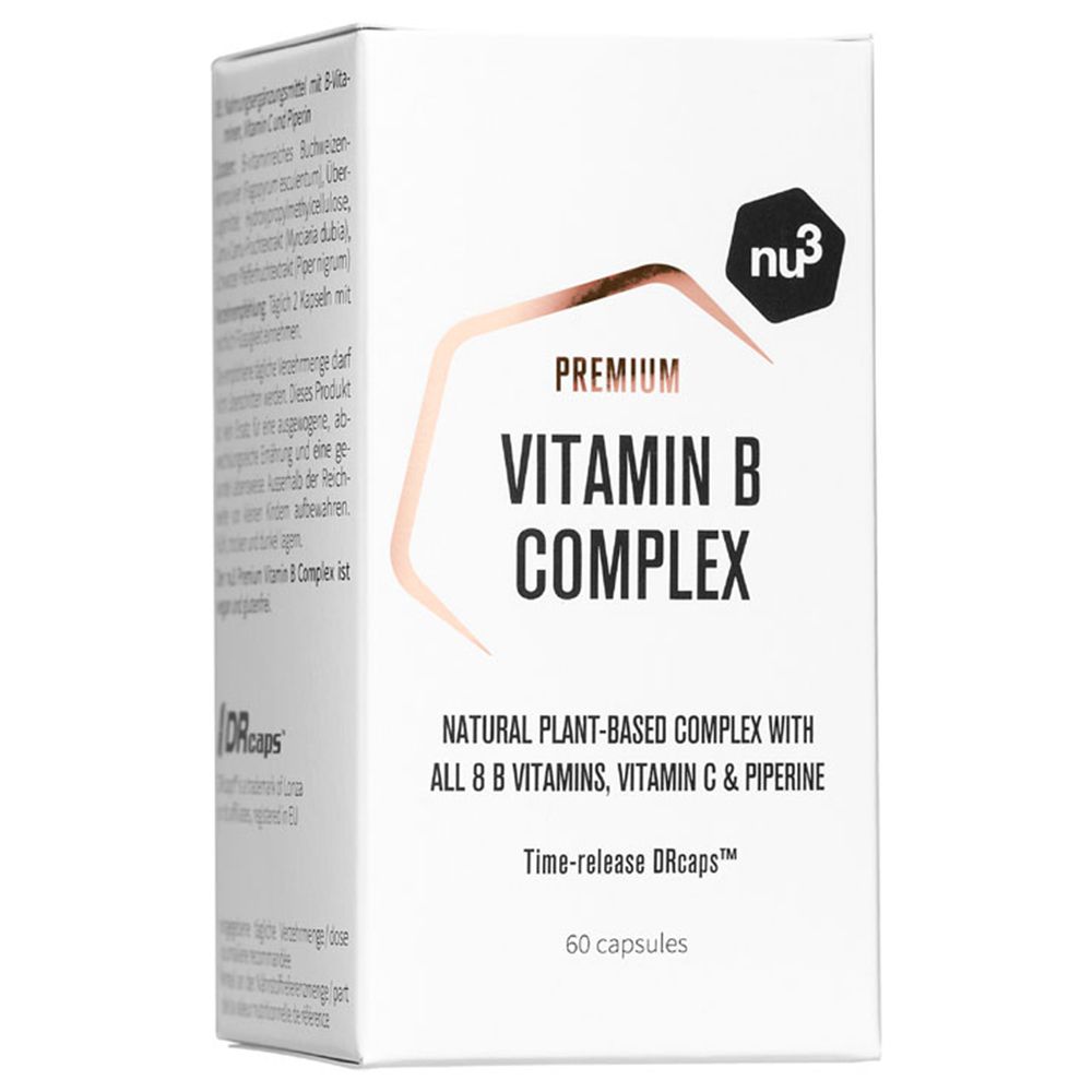 nu3 Premium Vitamin B-Komplex 60 St Kapseln