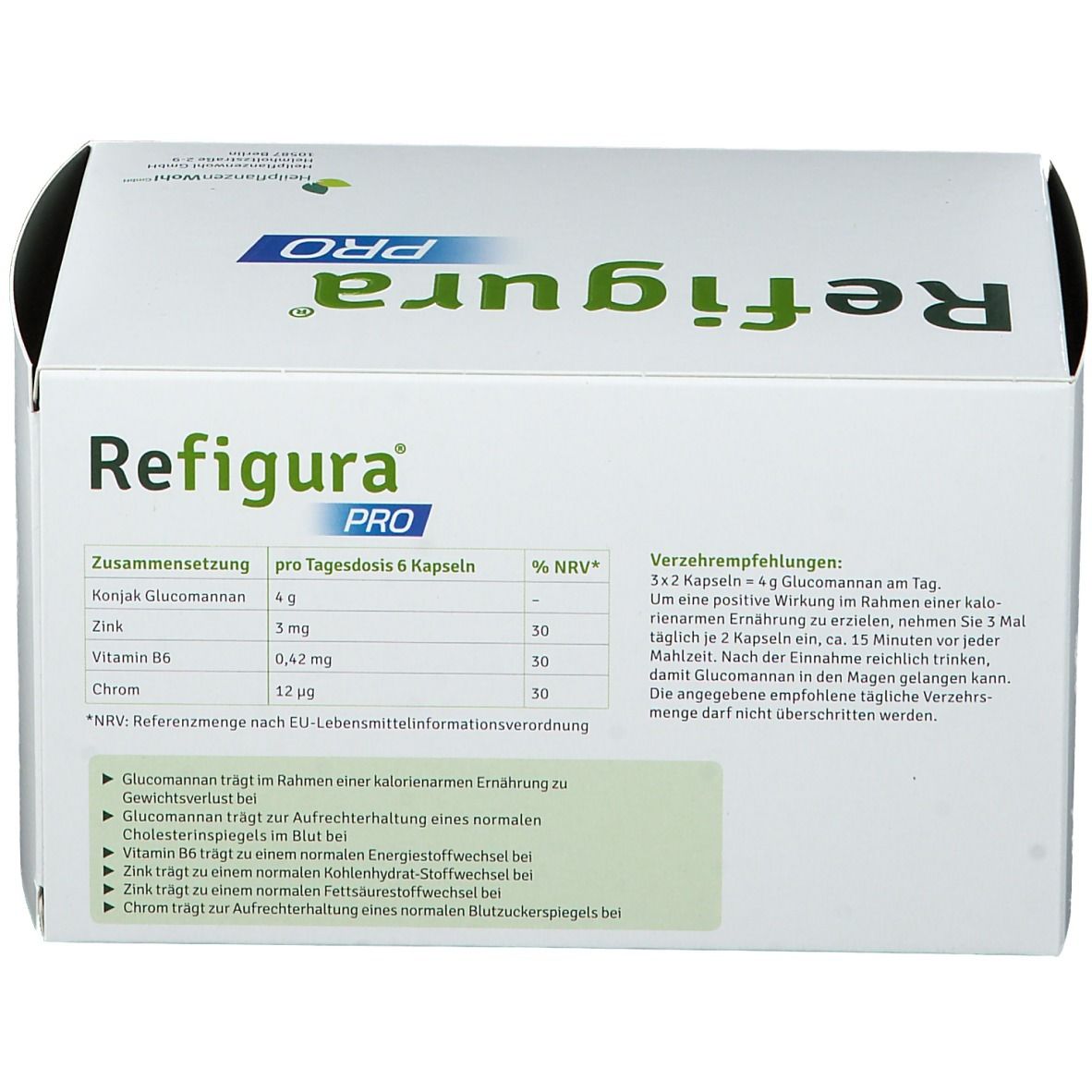 B. Refigura Pro Kapseln