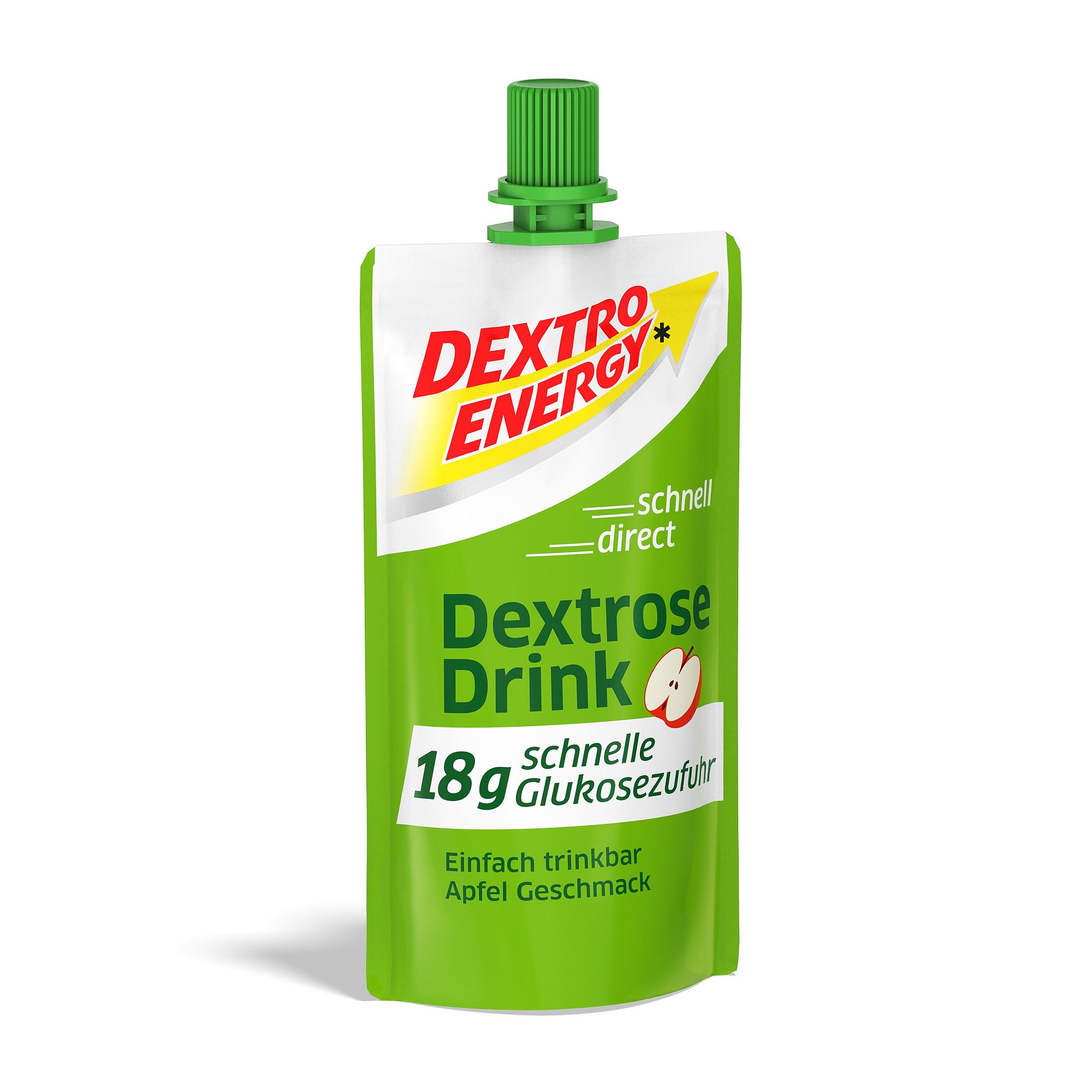 Dextro Energy Apfel Dextrose Drink Zehnerpack 10x50 ml Täfelchen