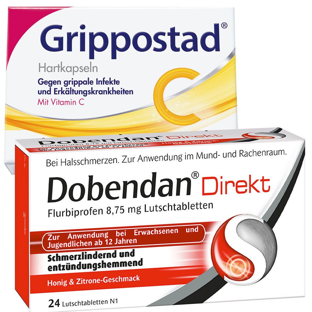 Grippostad® C + Dobendan® Direkt Fluribuprofen 8,75 mg