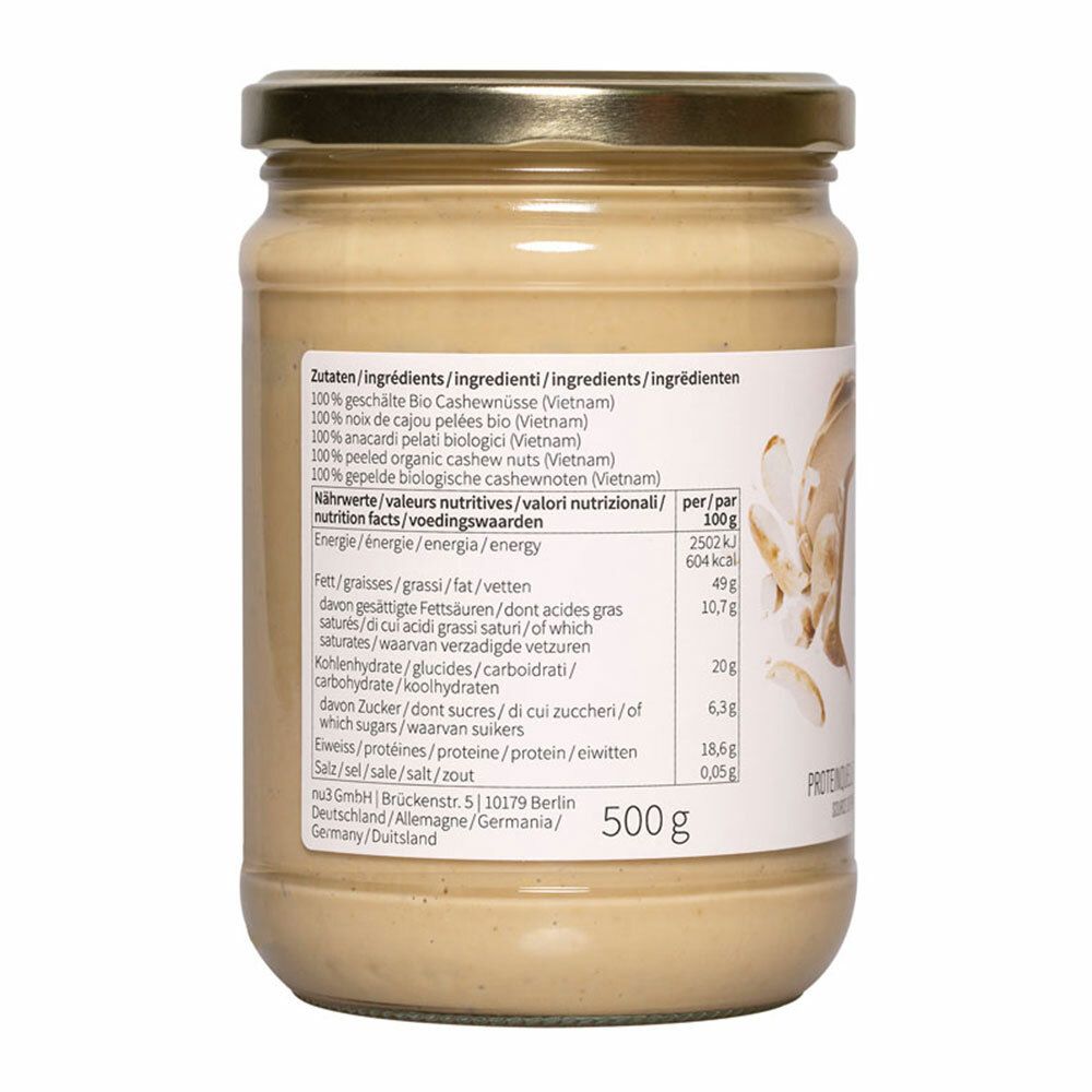 nu3 Bio Cashewmus 250 g Creme