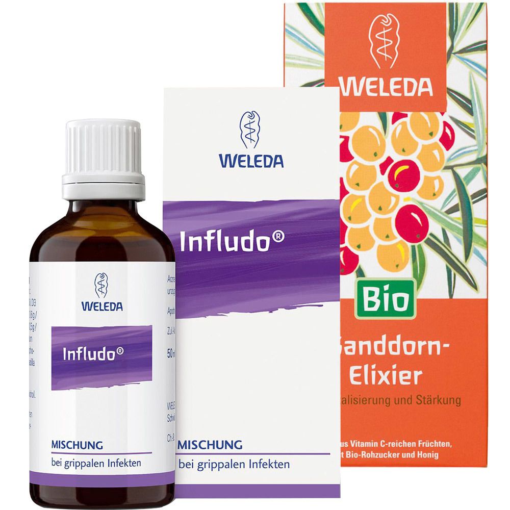Bio Sanddorn Elixir + Infludo® Mischung