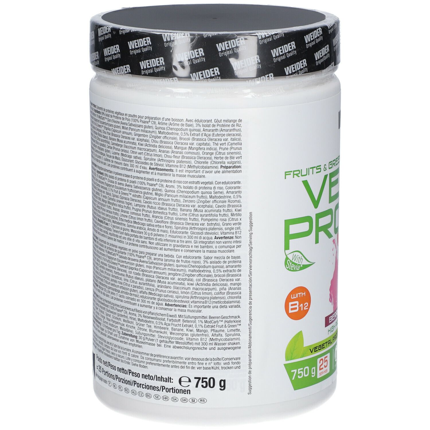 WEIDER Vegan Protein Berry-Mix
