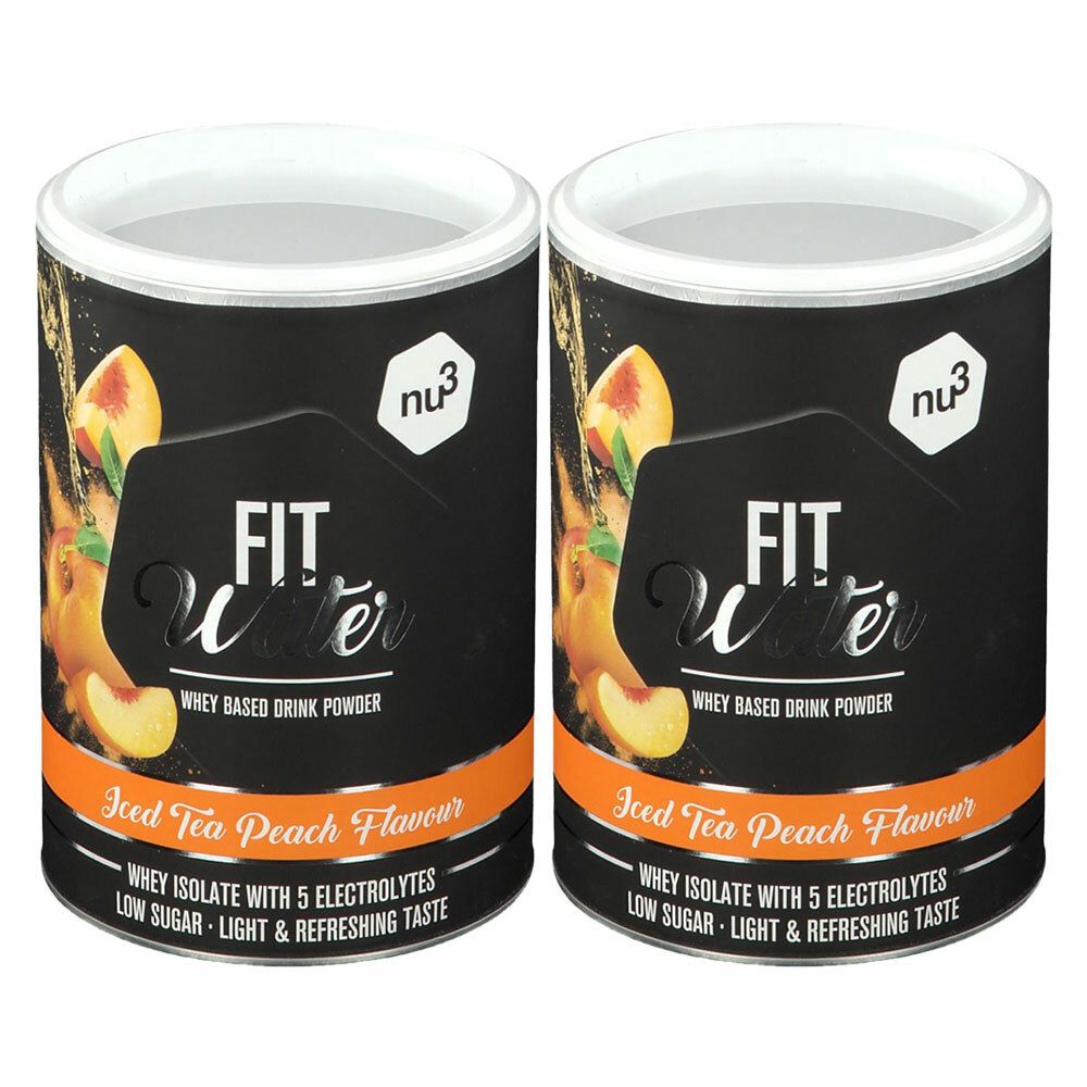 nu3 Fit Protein Water, Iced Tea Peach