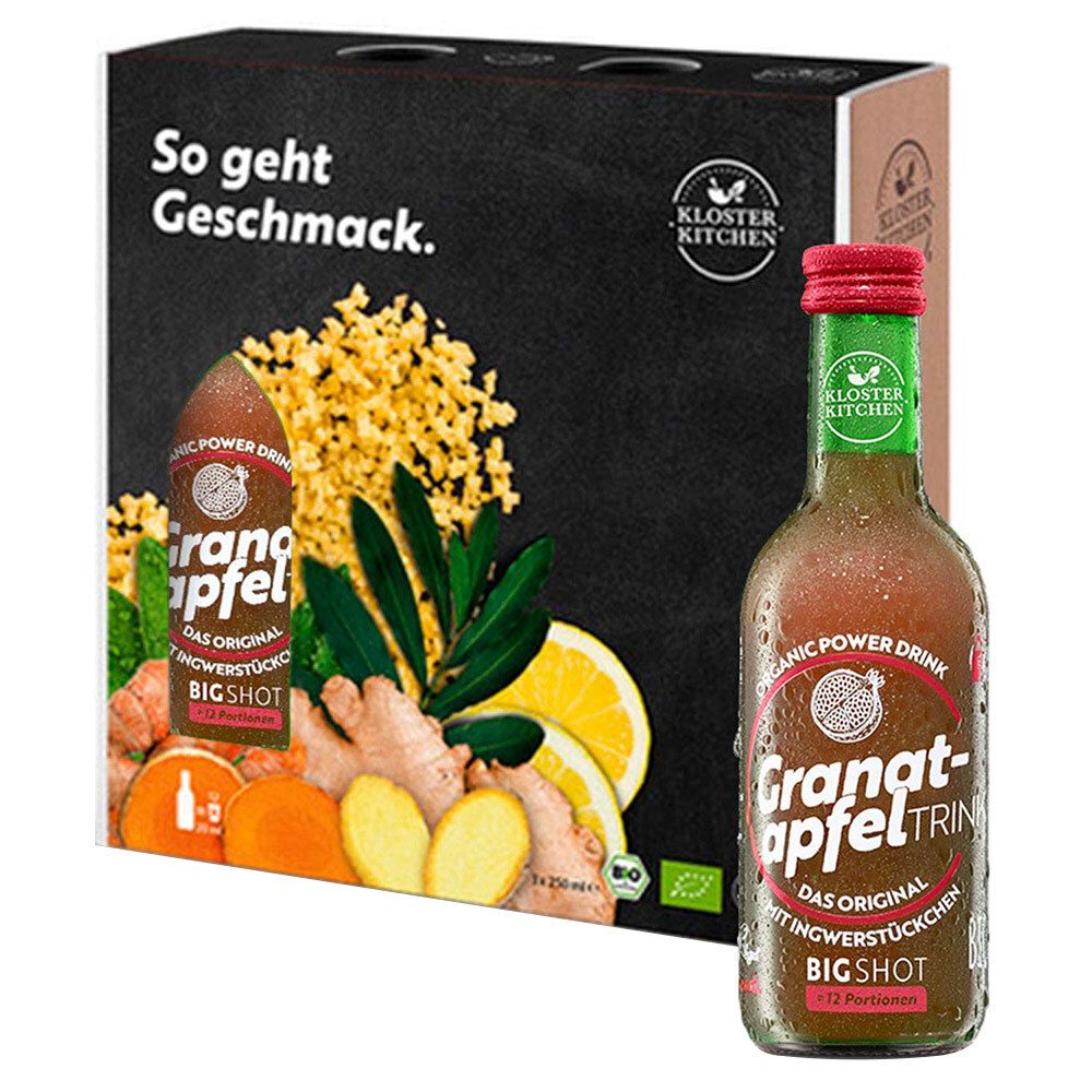 Kloster Kitchen BIO Ingwer Granatapfel BIGSHOT