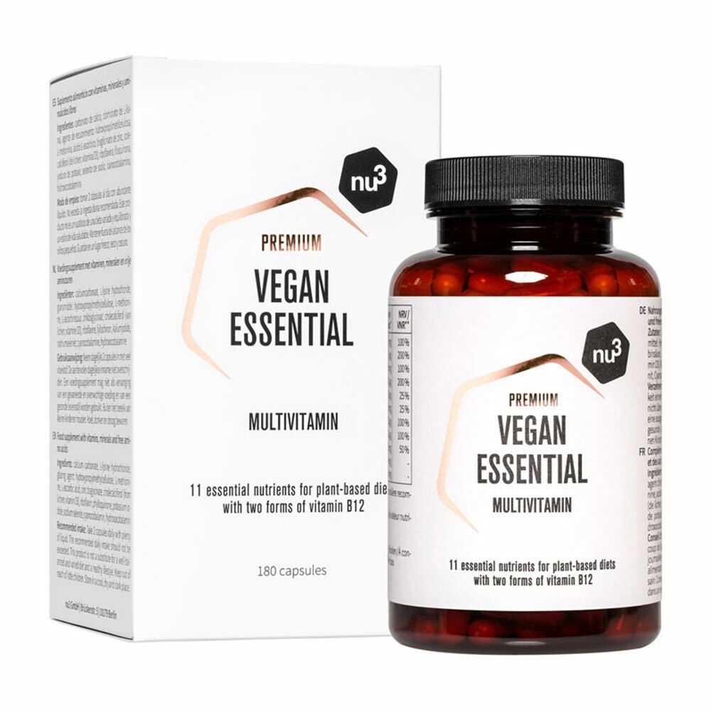 nu3 Vegan Essential Multivitamin