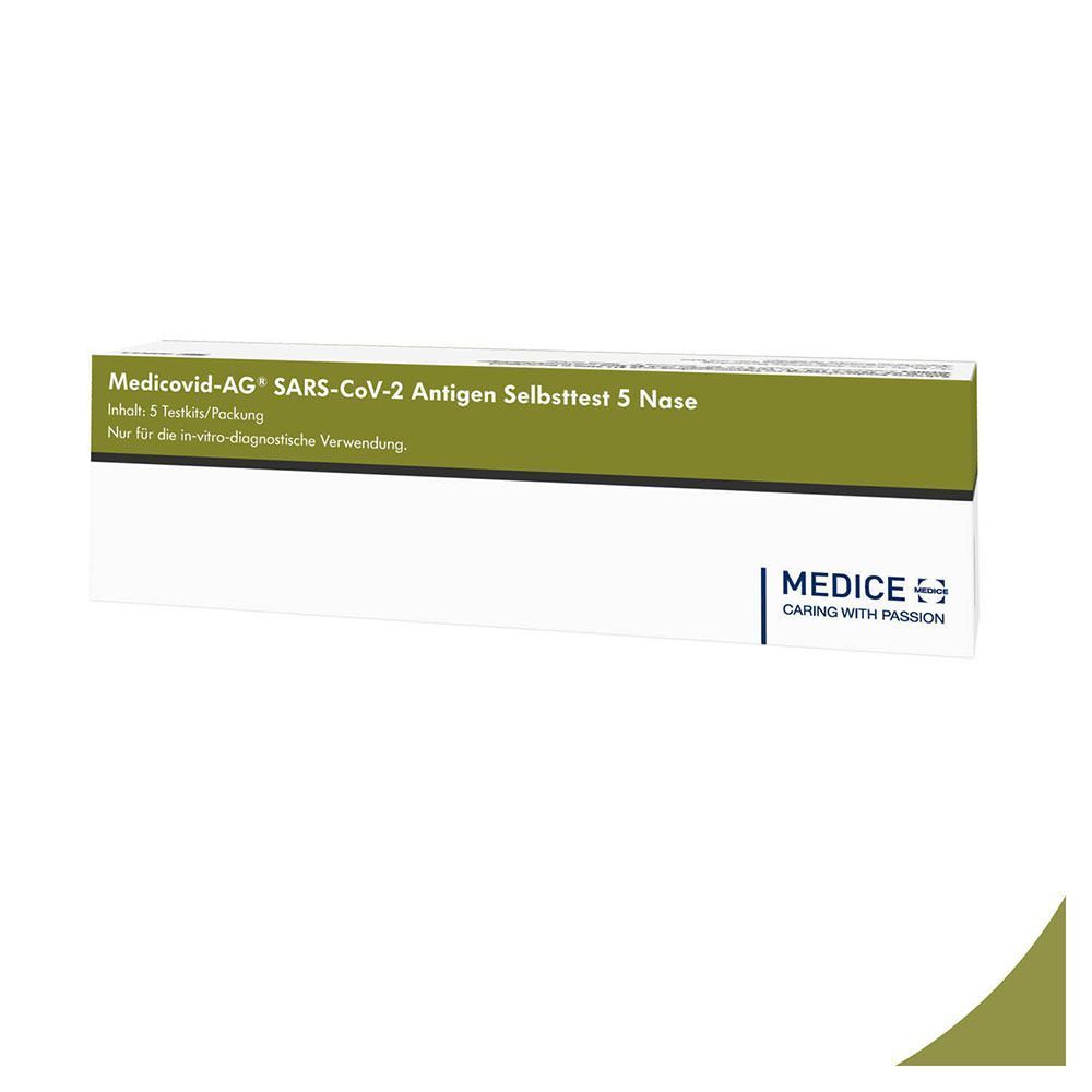 Medicovid-AG® SARS-CoV-2 Antigen Selbsttest Nase 50 Stück