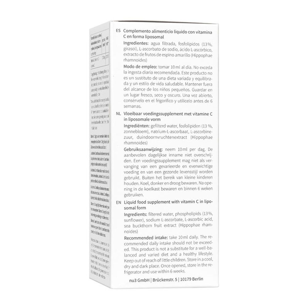 nu3 Premium Liposomal Vitamin C