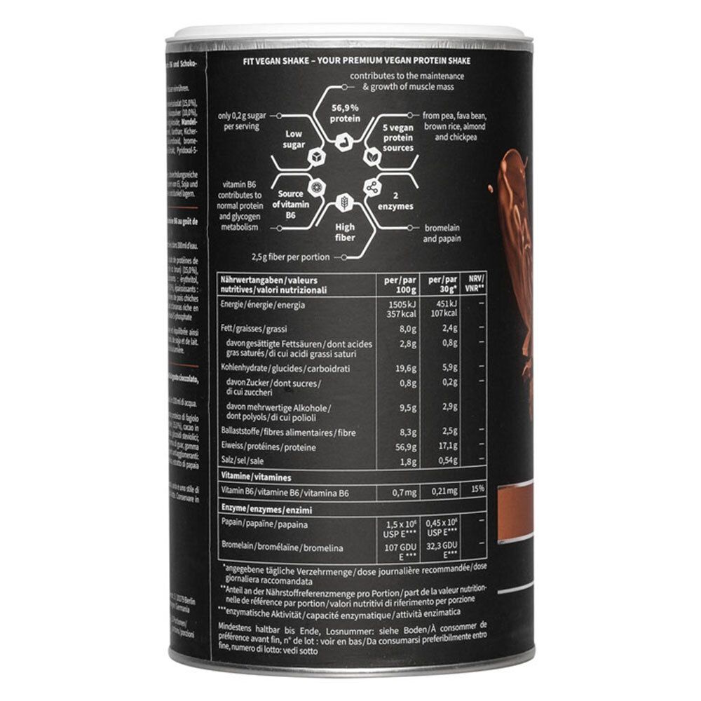 nu3 Vegan Shake Chocolate