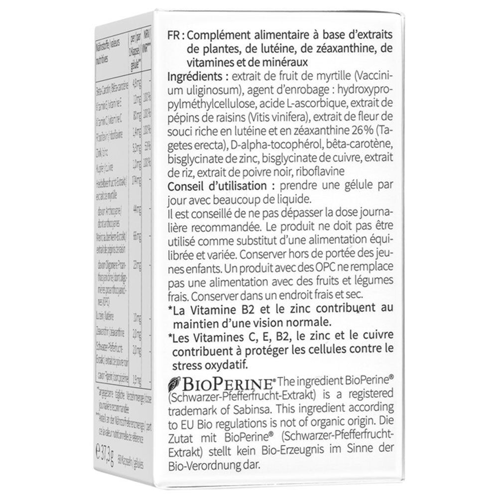 Weiße Produktverpackung mit Text. Enthält Inhaltsstoffe und Nährwertangaben. Marke: nu3.