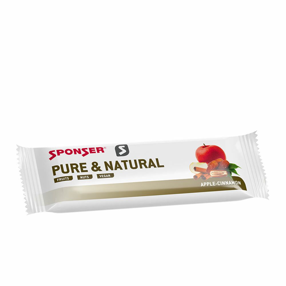 SPONSER® PURE & NATURAL BAR, Apfel-Zimt