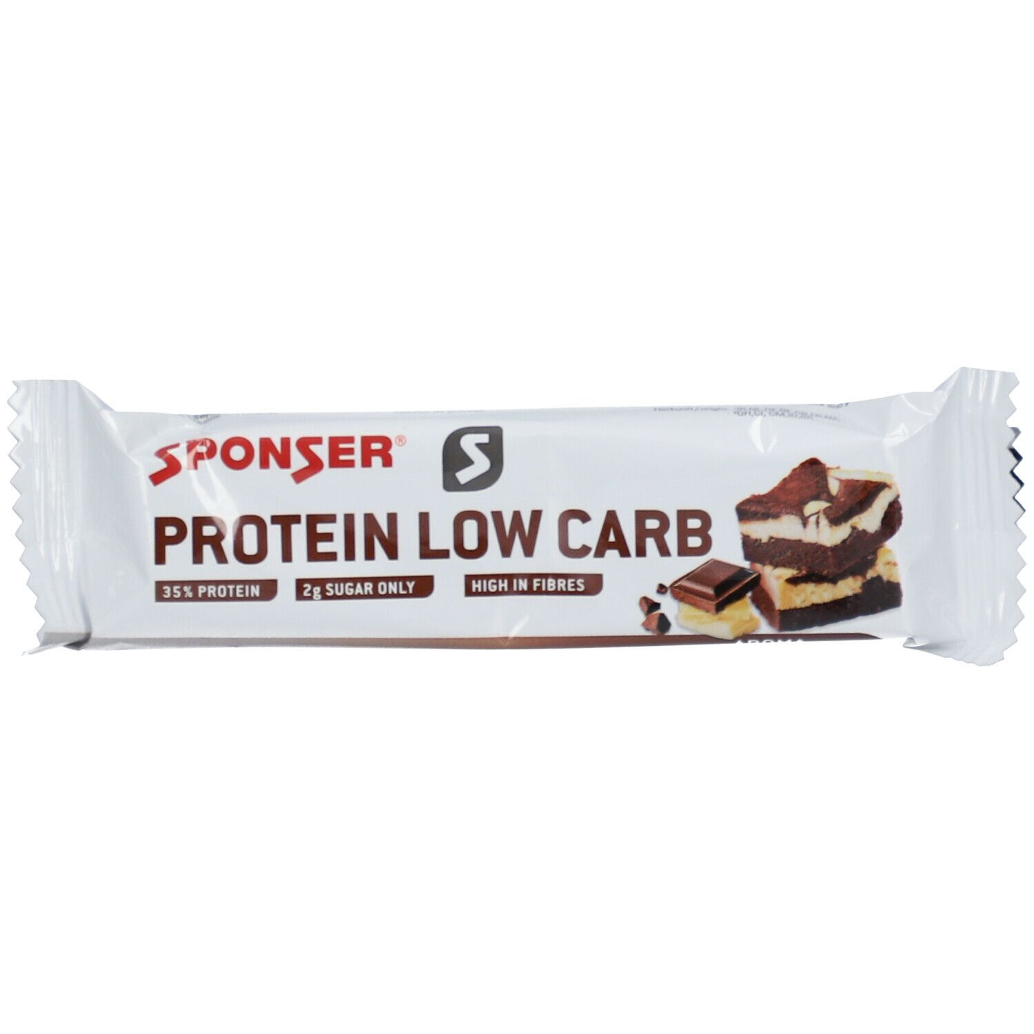 Sponser Protein Low Carb Bar Choco-Brownie 50 g Riegel