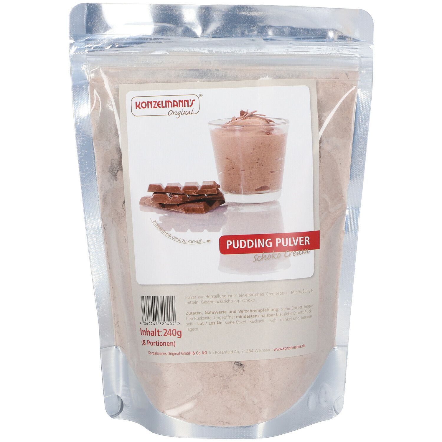 Konzelmanns Original Protein Pudding Choco Cream