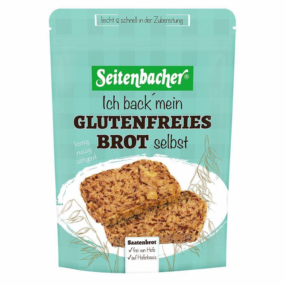 Seitenbacher® Glutenfreies Brot Backmischung
