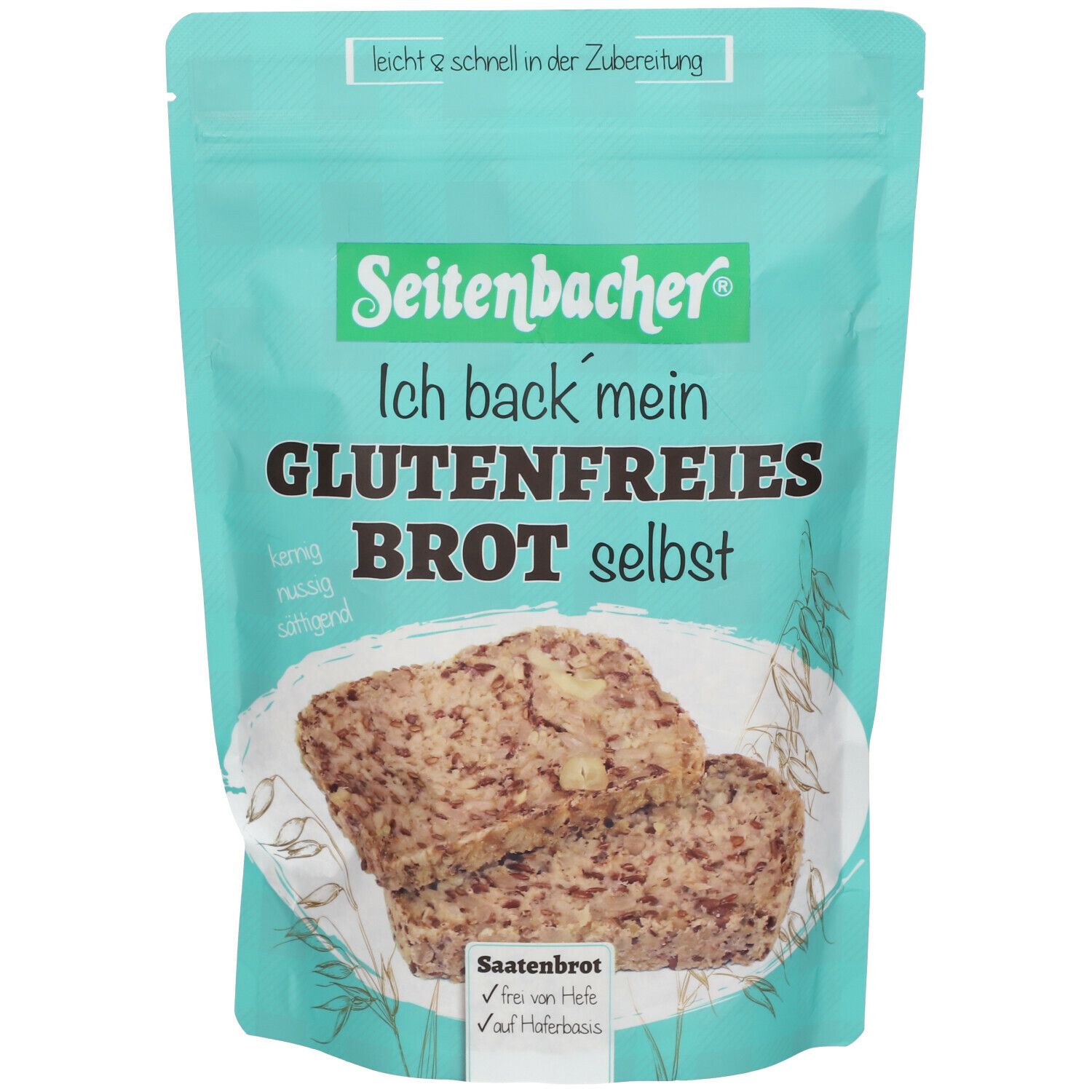 Seitenbacher Glutenfreie Brot-Backmischung 500 g Pulver