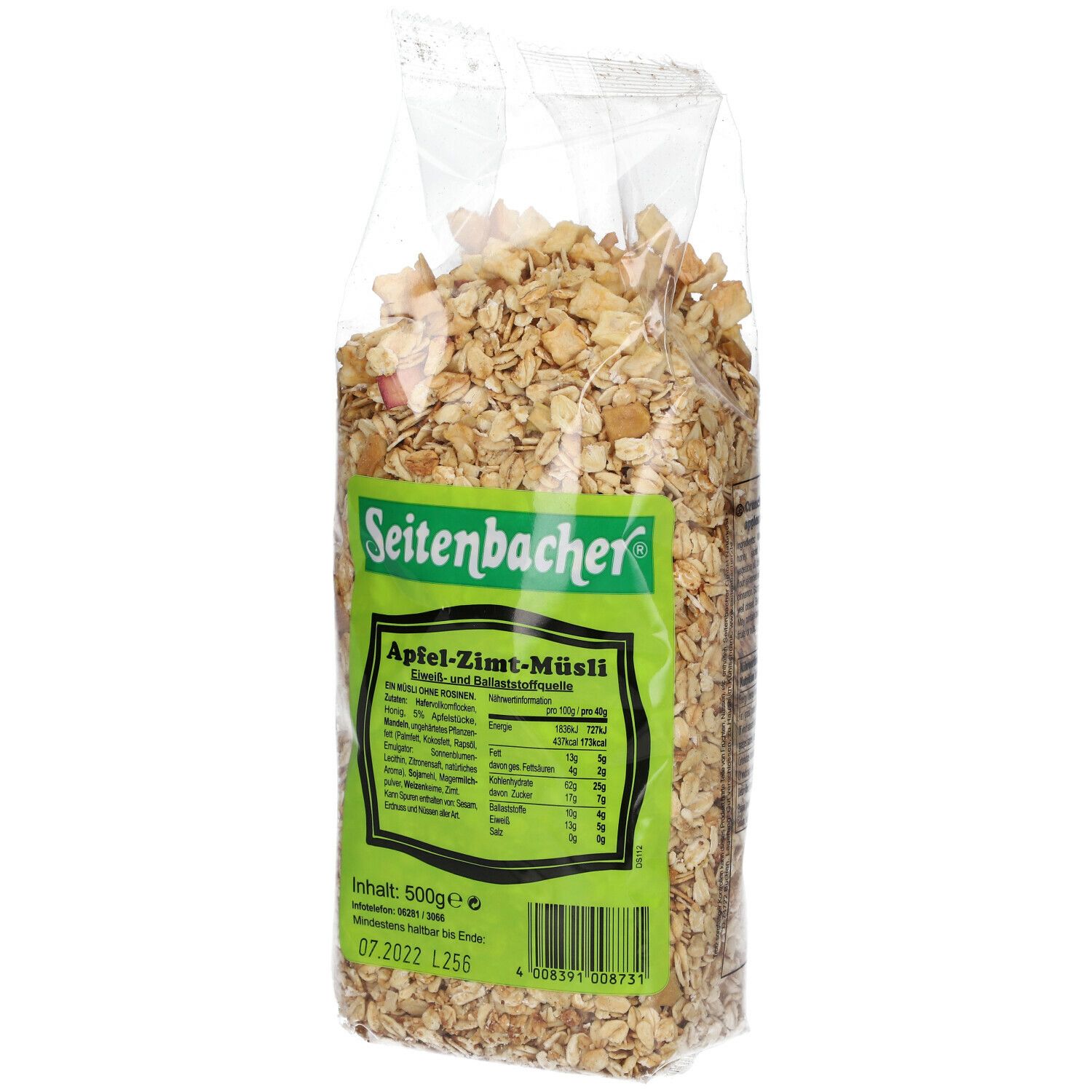 Seitenbacher® Apfel-Zimt-Müsli